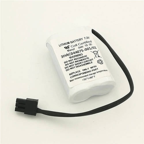 ABB 3HAC044075-001/01 7.2V  Replacement Battery