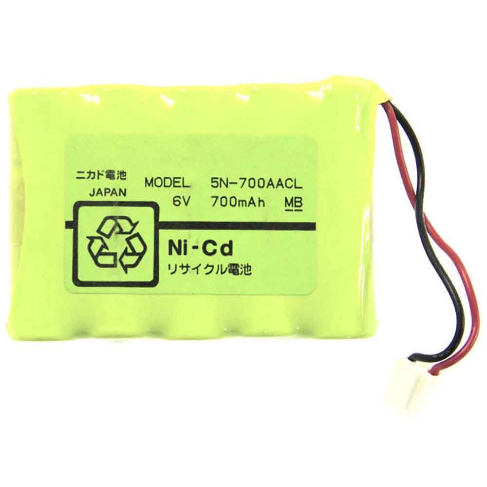 Sanyo 5N-700AACL 6V 700mAh Replacement Battery