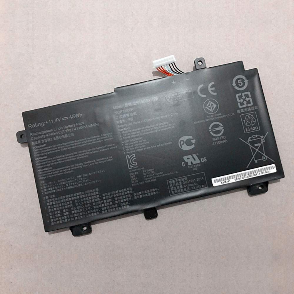 asus B31N1726 11.4V 48Wh Replacement Battery
