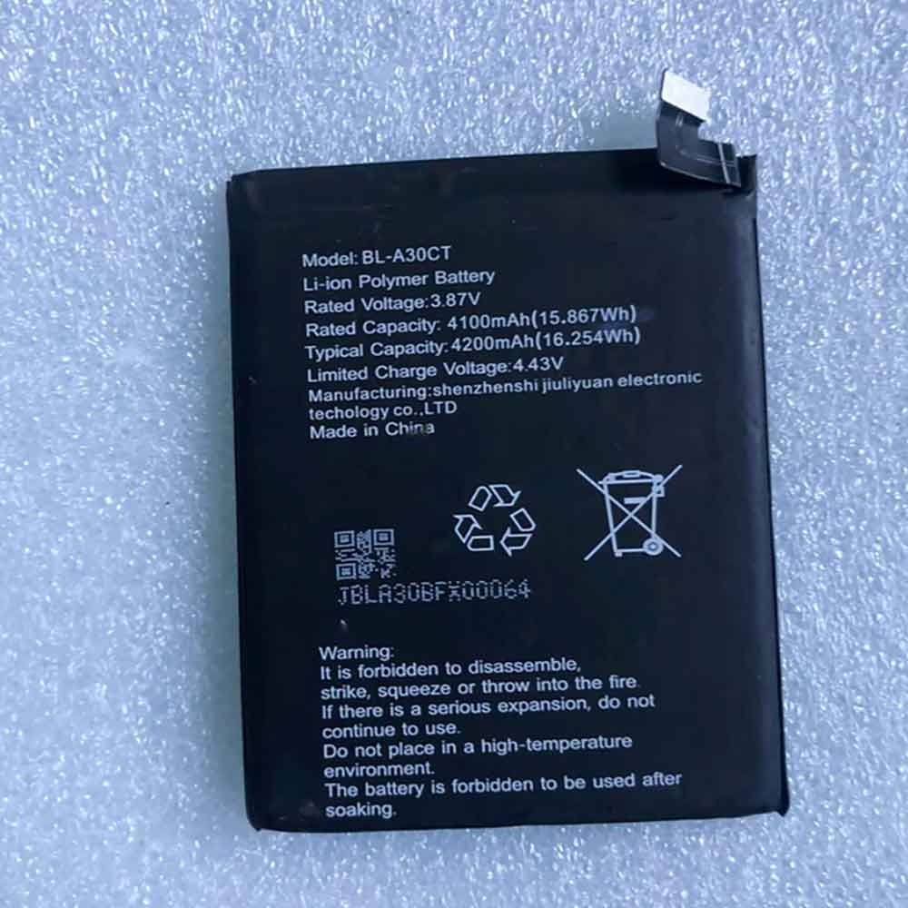 KOOBEE BL-A30CT 3.87V 4100mAh Replacement Battery