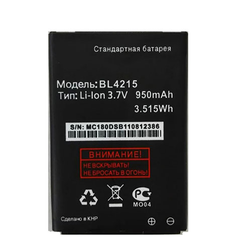 FLY BL4215 3.7V 950mAh/3.515WH Replacement Battery