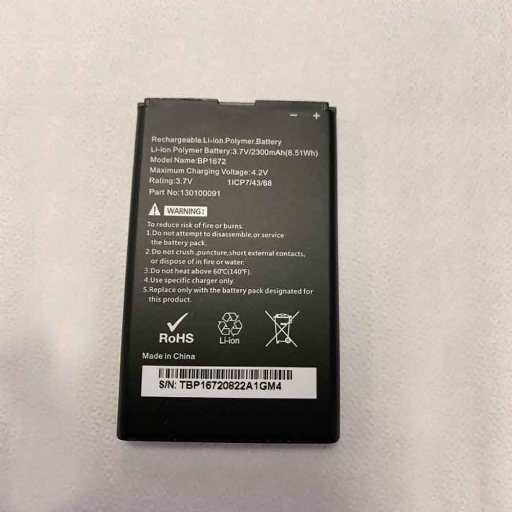 Moxee BP1672 3.7V 2300mAh Replacement Battery