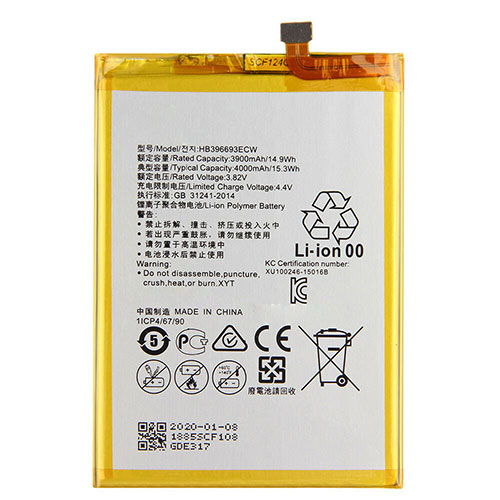 HUAWEI HB396693ECW 3.82V/4.4V 4000mAh/15.3Wh Replacement Battery