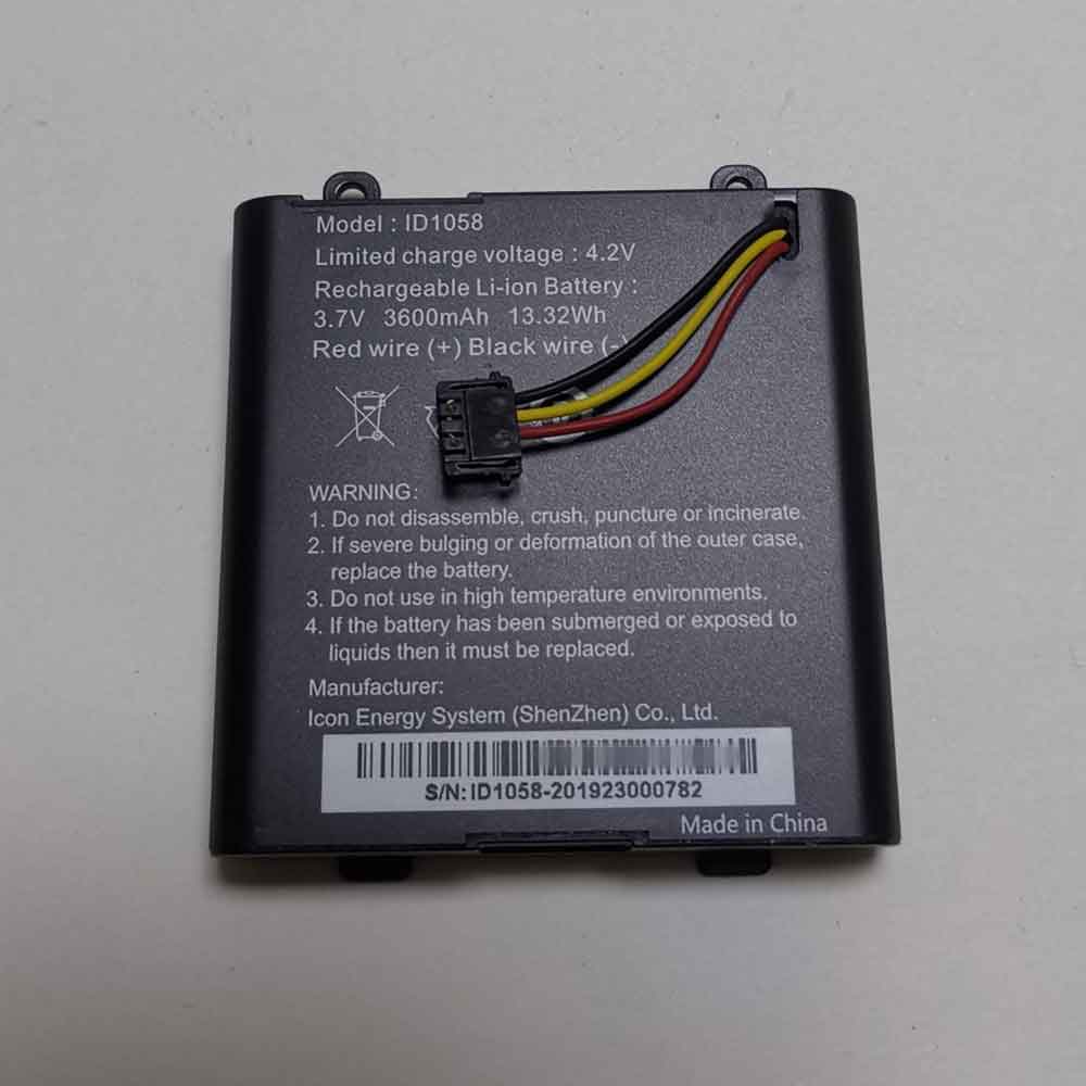 IES ID1058 3.7V 3600mAh Replacement Battery