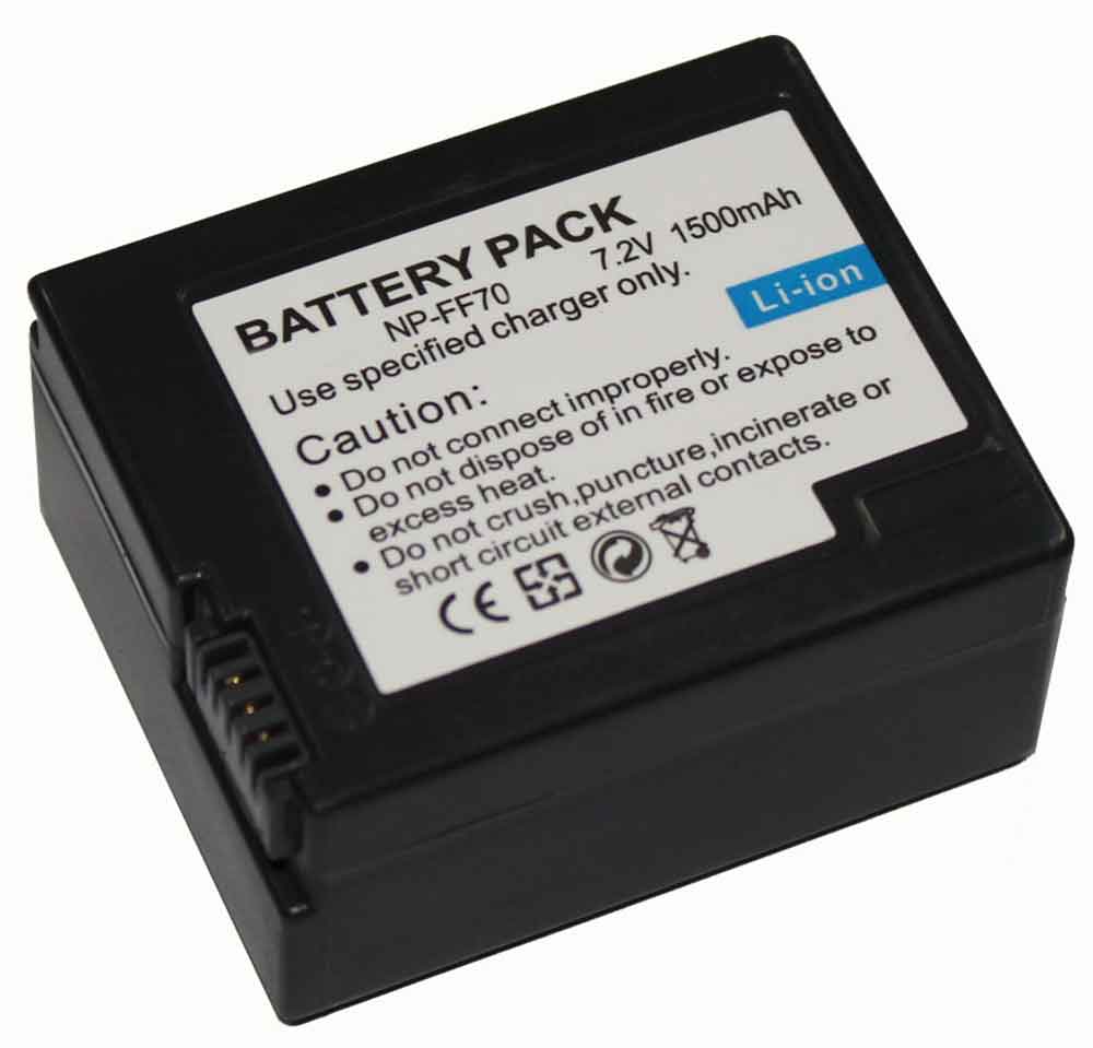 Sony NP-FF70 7.2V 1500mAh Replacement Battery