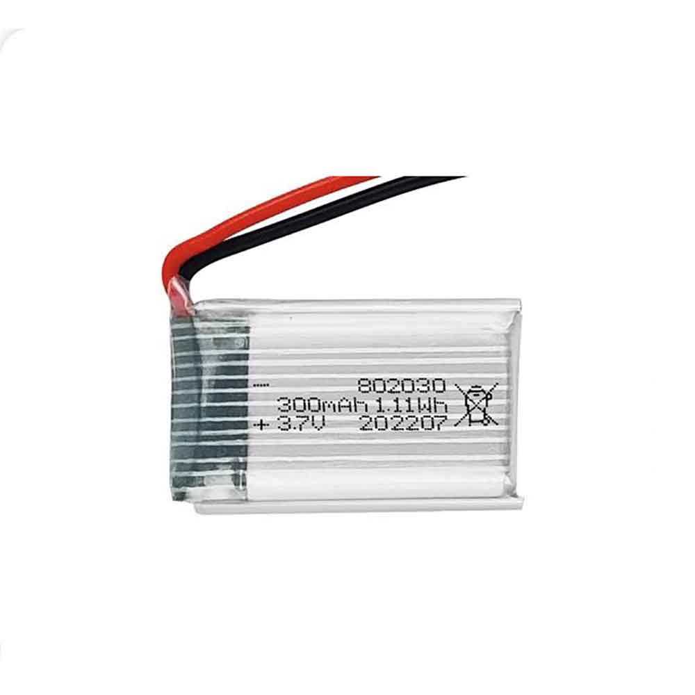 Hanying 802030 3.7V 300mAh Replacement Battery