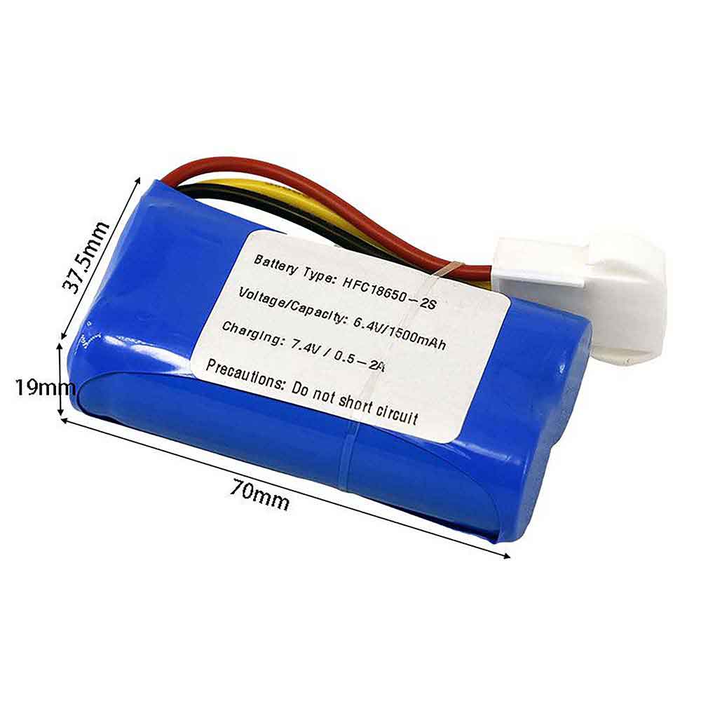 Huayu HFC18650-2S 6.4V 1500mAh Replacement Battery
