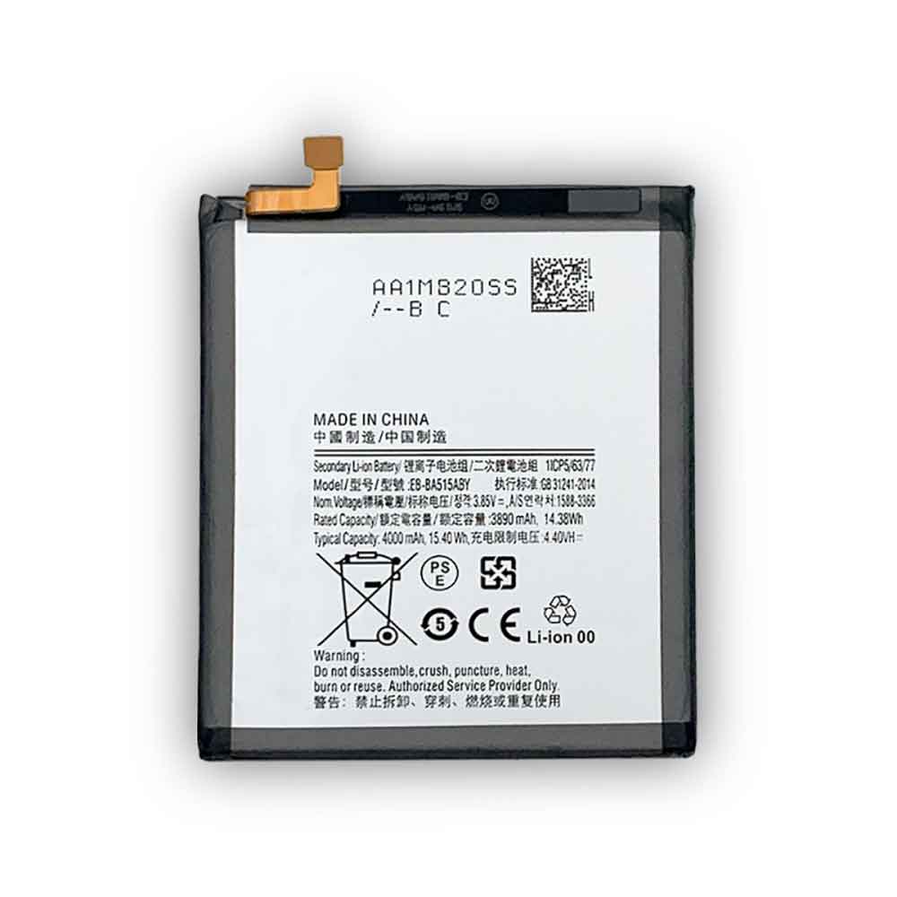 SAMSUNG EB-BA515ABY 3.85V 4.4V 4000mAh/15.4WH Replacement Battery
