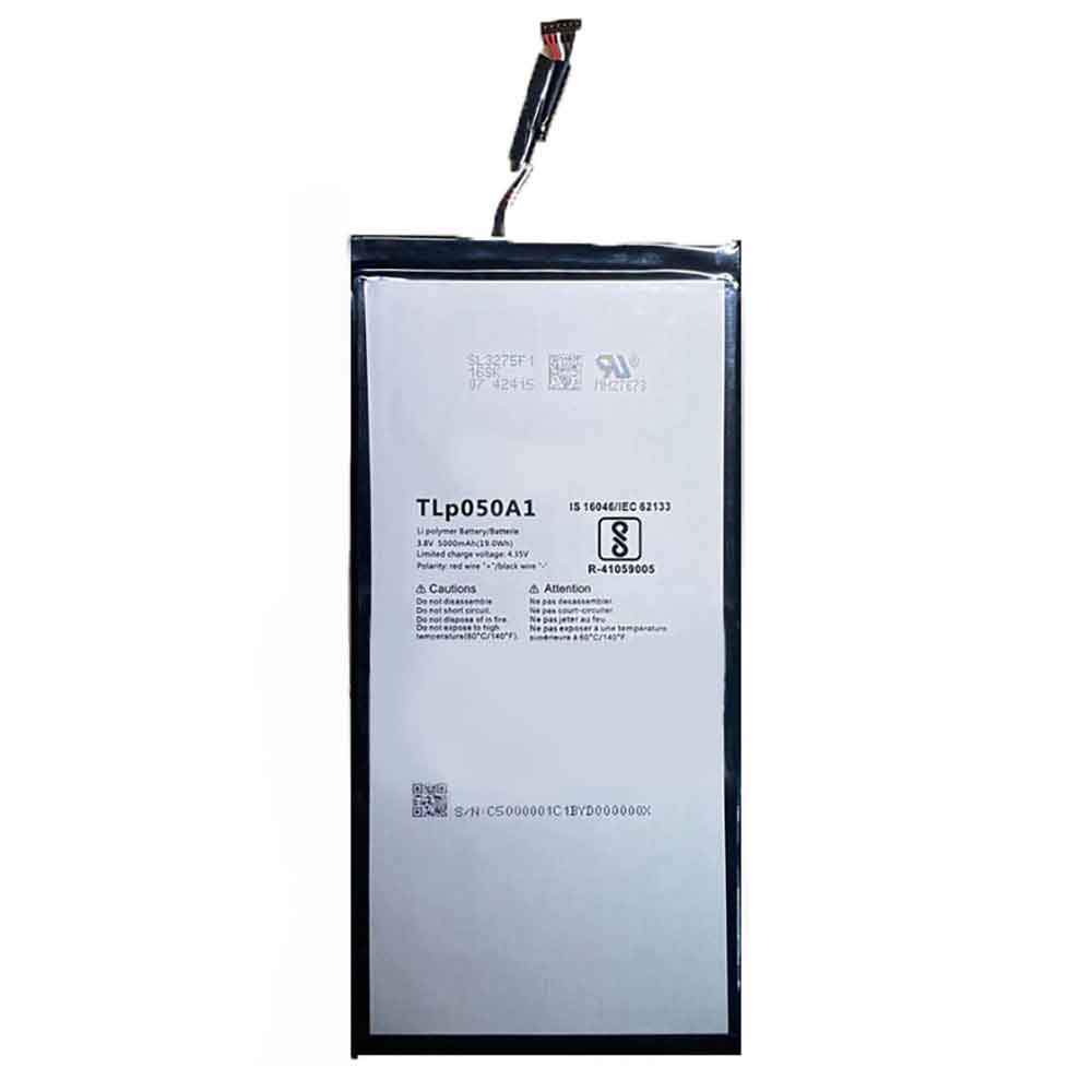 Alcatel TLp050A1 3.8V 5000mAh Replacement Battery