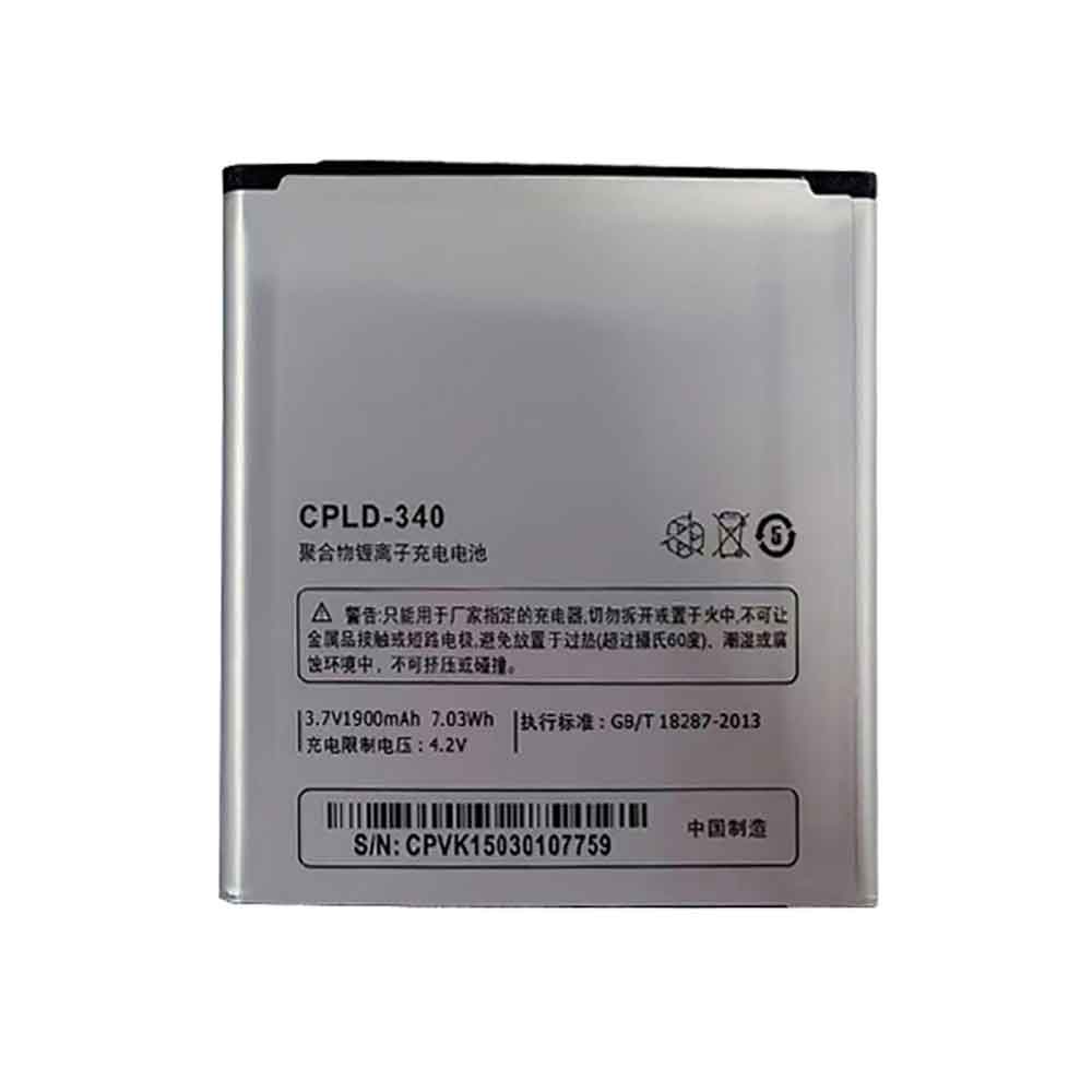 COOLPAD CPLD-340 3.7V 1900mAh Replacement Battery