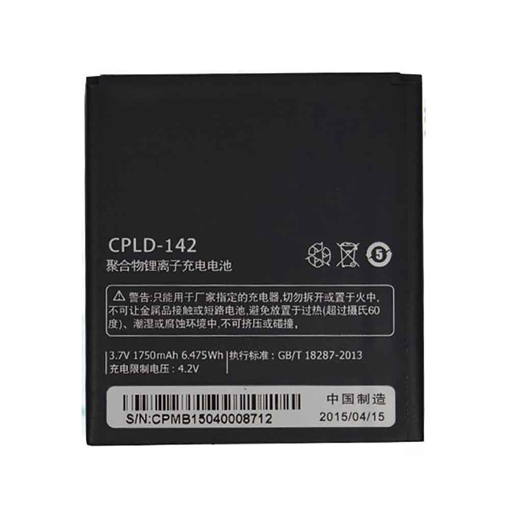 COOLPAD CPLD-142 3.7V 1750mAh Replacement Battery