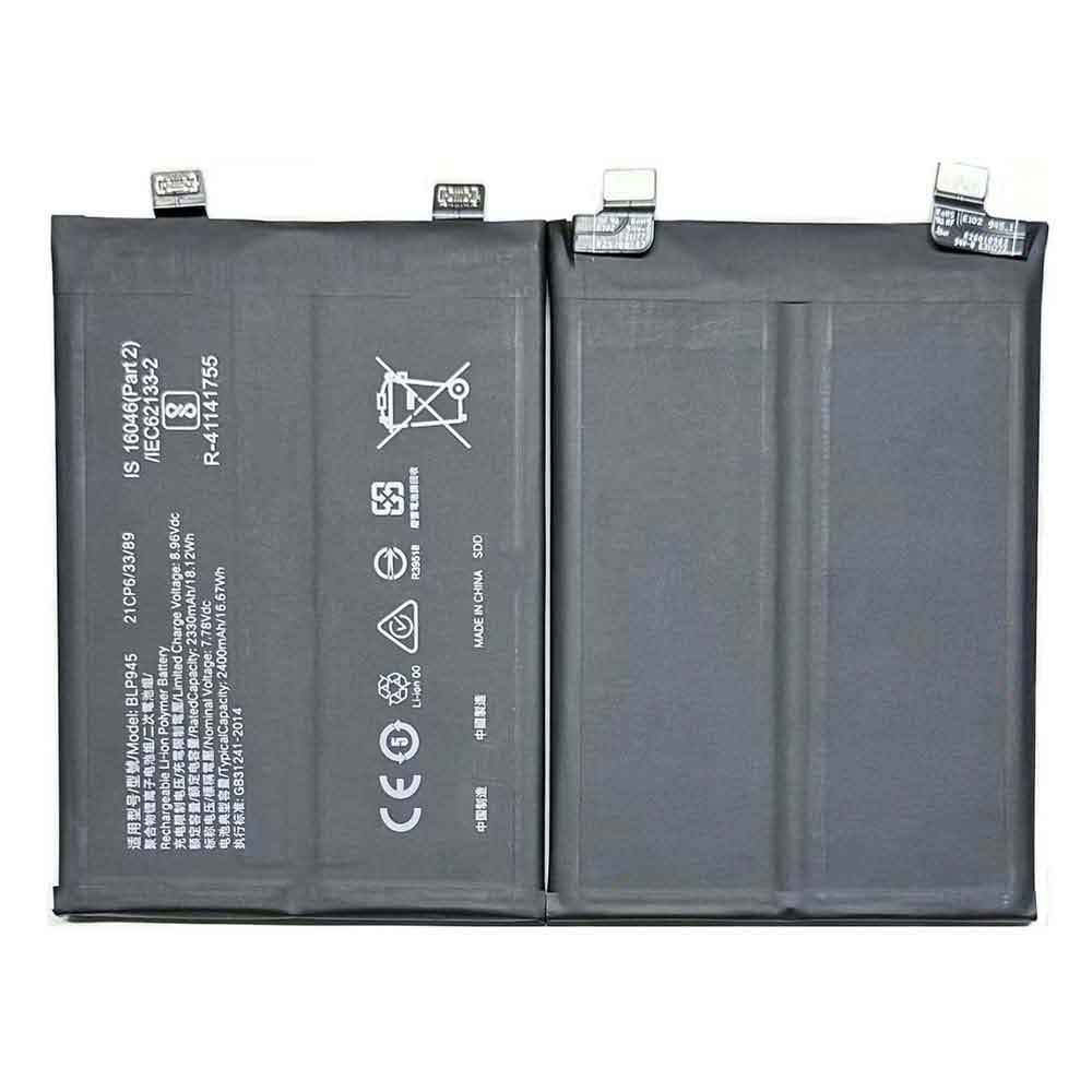 OnePlus BLP945 7.78V 2400mAh Replacement Battery