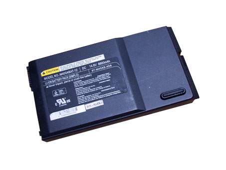 clevo M400ABAT-12 14.8V(12cell) 6600mAh Replacement Battery
