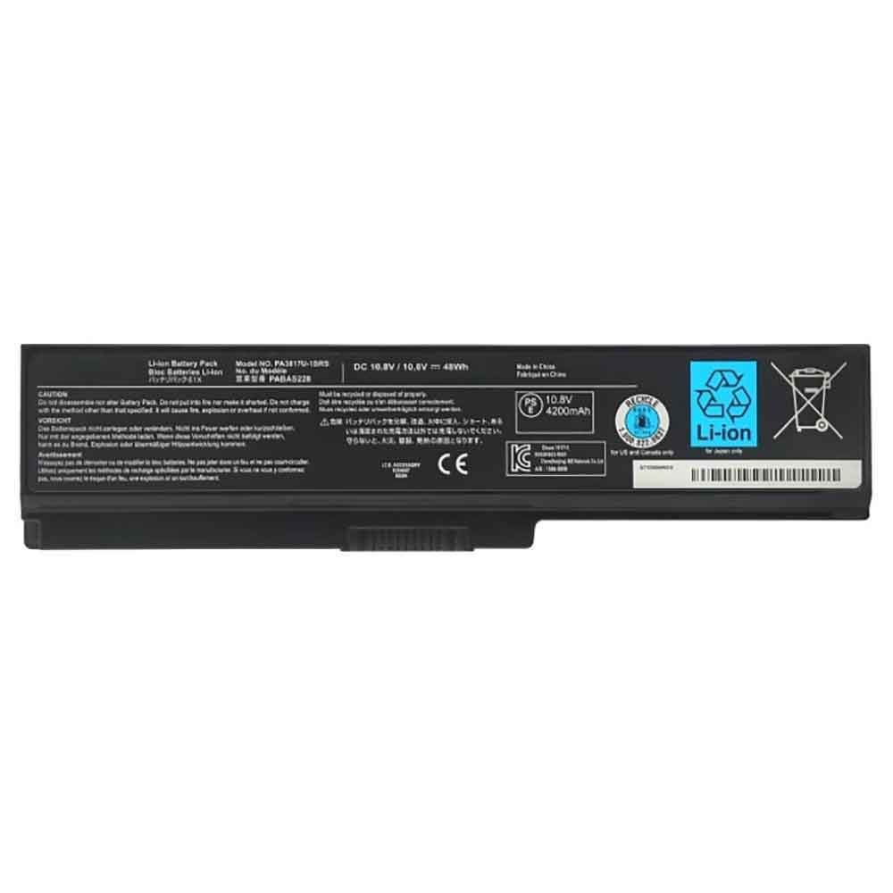 toshiba PA3816U-1BRS 10.8V 48WH/6Cell Replacement Battery