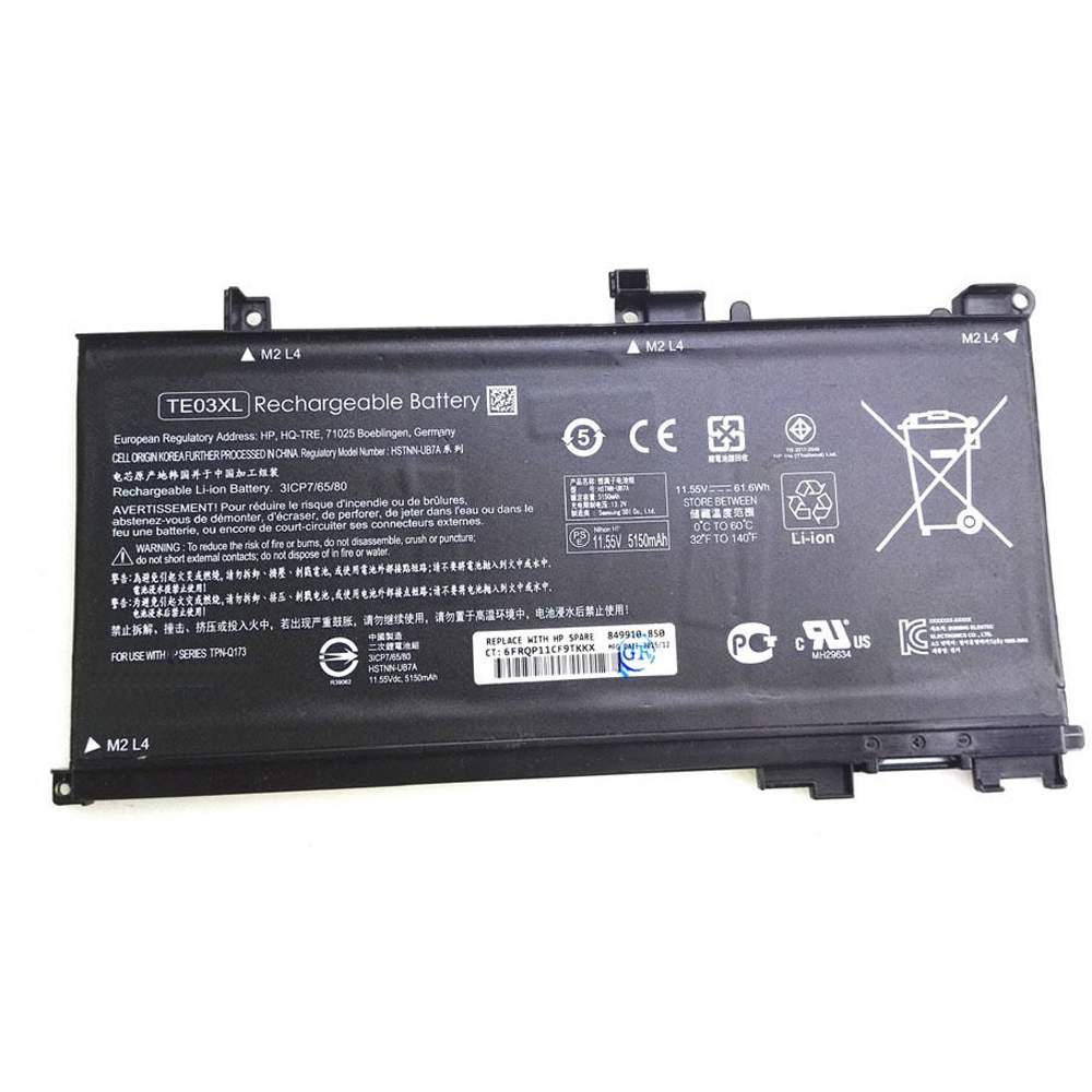 hp TE03XL 11.55 V 61.6Wh Replacement Battery