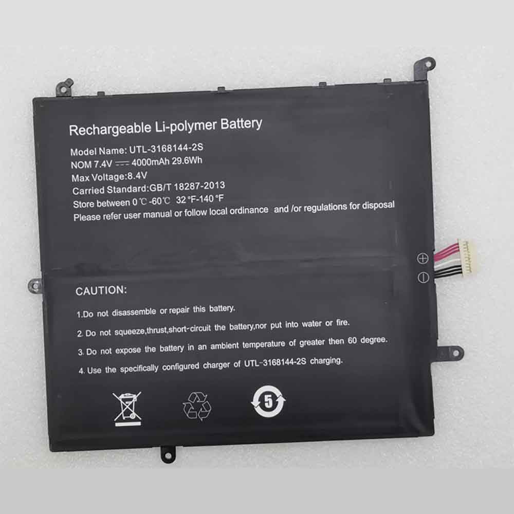 JUMPER UTL-3168144-2S 7.6V 5000mAh Replacement Battery