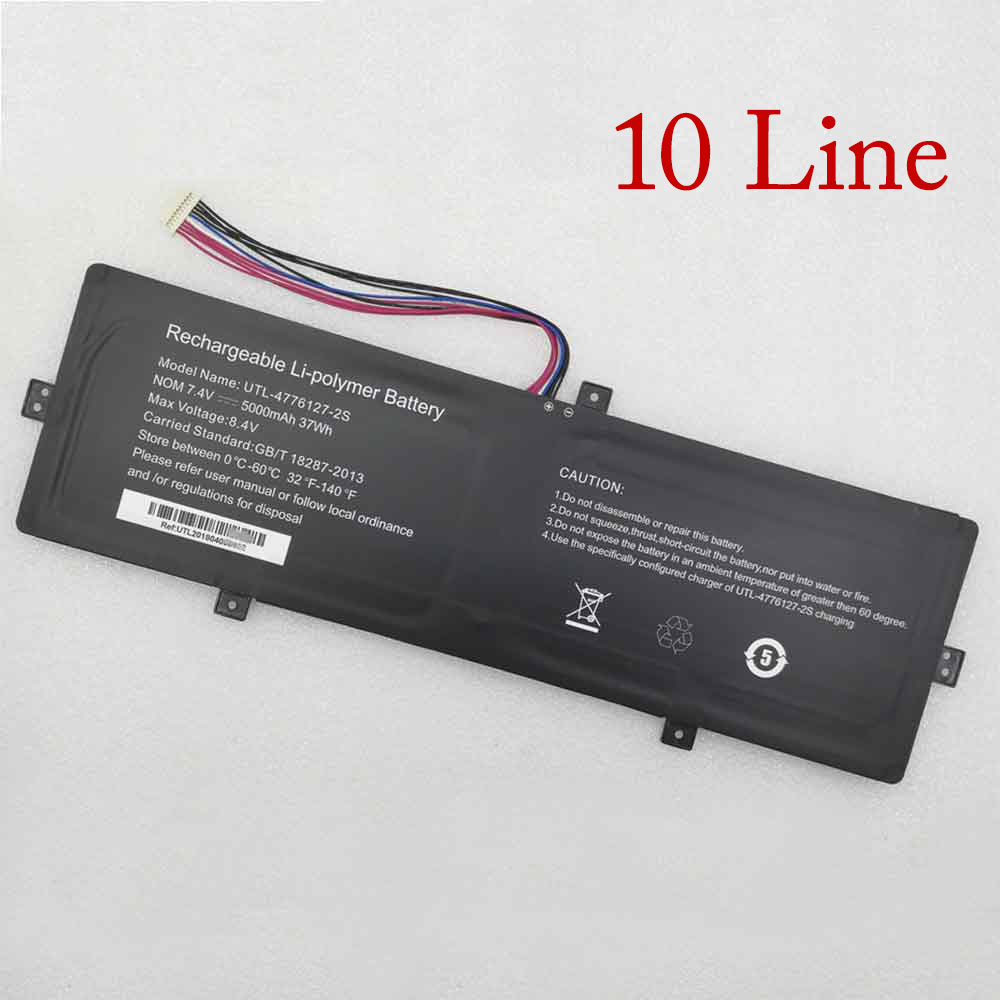 RTDPART UTL-4776127-2S 7.4V 5000mAh Replacement Battery