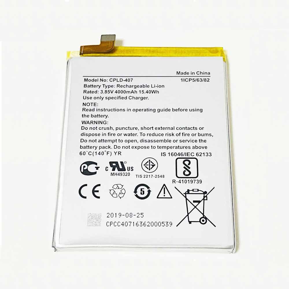 COOLPAD CPLD-407 3.85V/4.4V 4000mAh/15.40WH Replacement Battery