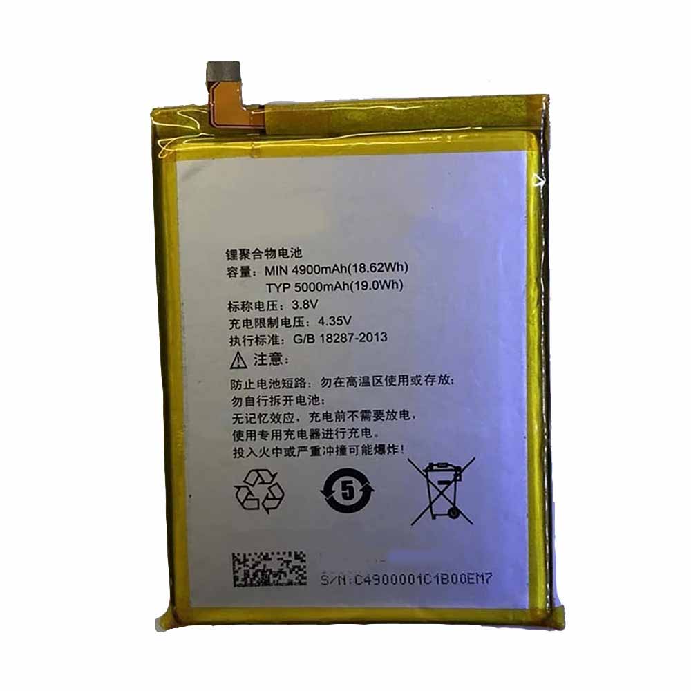 ALCATEL TLP049A1 3.8V/4.35V 4900mAh/18.62WH Replacement Battery