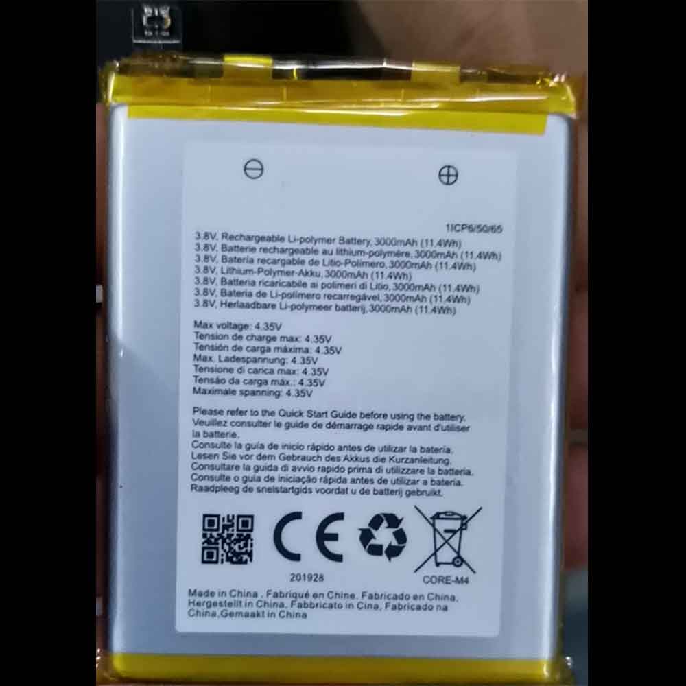 Crosscall LPN385375 3.8V 3000mAh Replacement Battery