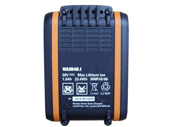 WORX WA3549.1 20V 1.3Ah/23.4WH Replacement Battery
