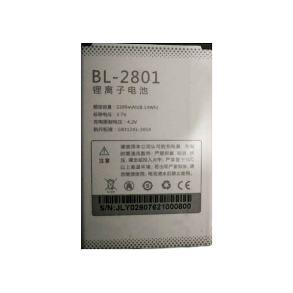 DOOV BL-2801 3.7V 2200mAh Replacement Battery