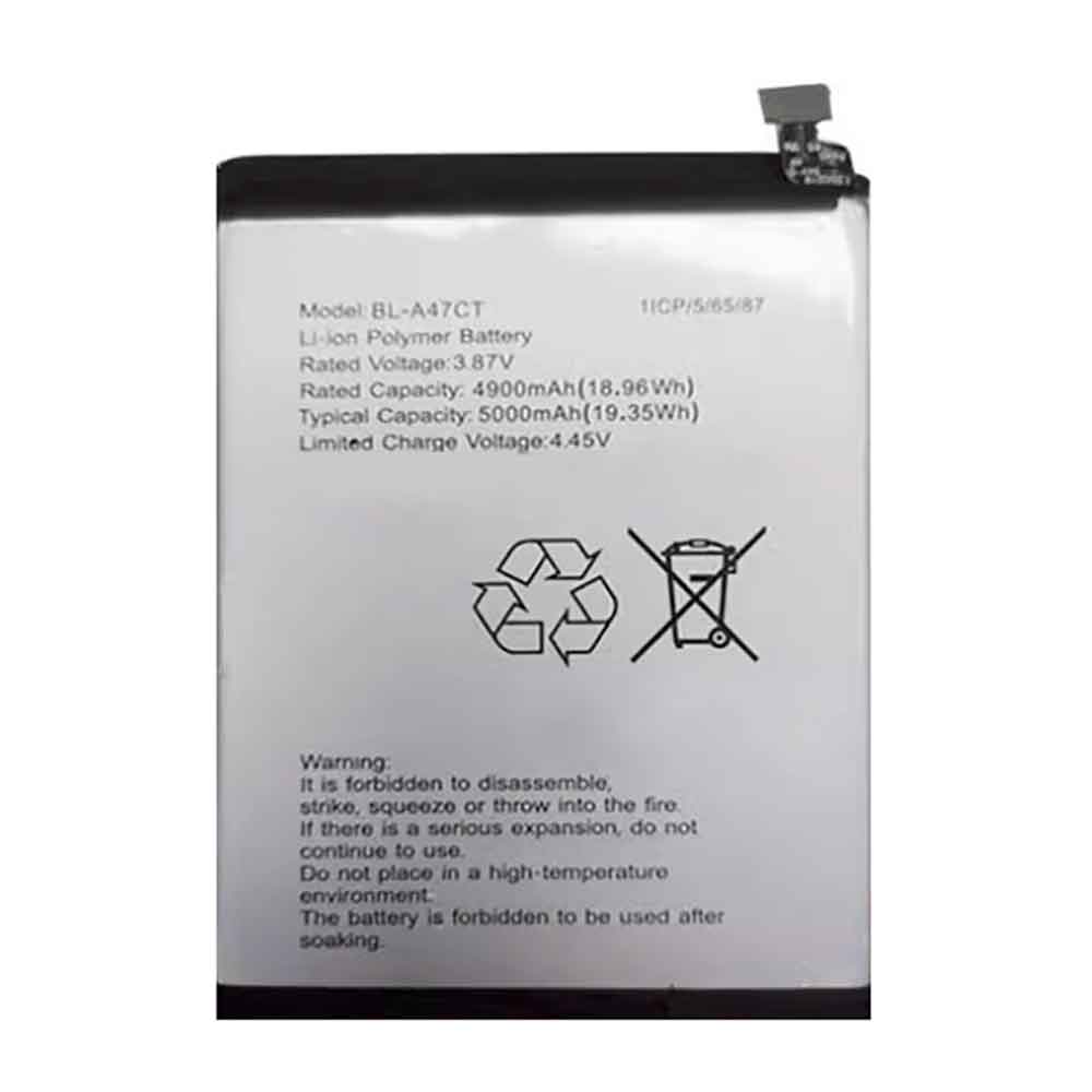 KOOBEE BL-A47CT 3.87V 5000mAh Replacement Battery