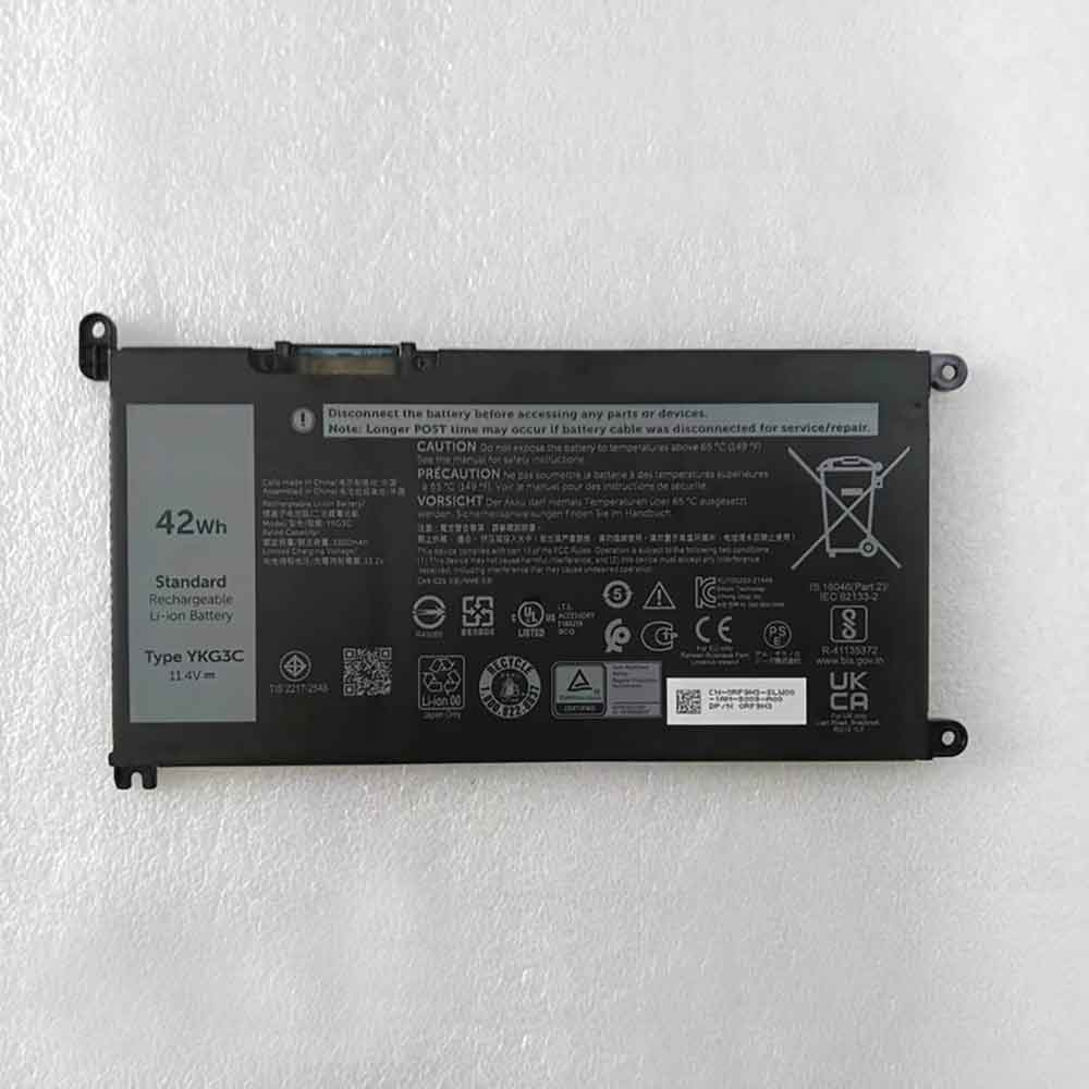 DELL YKG3C 11.4V 3500mAh Replacement Battery